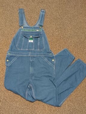 Vintage Denim Liberty Overalls